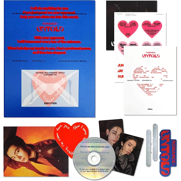 K-POP・アジア ENHYPEN ROMANCE UNTOLD CONCESSIO ver. ROMANCE: UNTOLD ENHYPEN Album [CONCESSIO Ver.]+Pre Order Benefits+